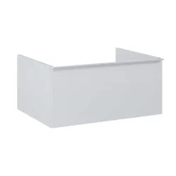   Alsó szekrény, AREZZO design MONTEREY 60 cm-es alsószekrény 1 fiókkal Matt Szürke színben, szifon