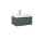 Alsó szekrény, AREZZO design MONTEREY 60 cm-es alsószekrény 1 fiókkal Matt Zöld szifonkivágással