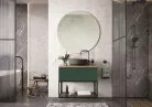 Alsó szekrény, AREZZO design MONTEREY 60 cm-es alsószekrény 1 fiókkal Matt Zöld színben, szifonki