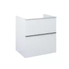 Alsó szekrény, AREZZO design MONTEREY 60 cm-es alsószekrény 2 fiókkal Mf. fehér színben, szifonki