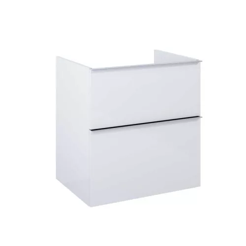 Alsó szekrény, AREZZO design MONTEREY 60 cm-es alsószekrény 2 fiókkal Mf. fehér színben, szifonki