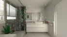 Alsó szekrény, AREZZO design MONTEREY 60 cm-es alsószekrény 2 fiókkal Mf. fehér színben, szifonki