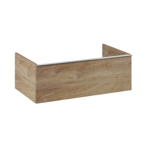 Alsó szekrény, AREZZO design MONTEREY 80 cm-es alsószekrény 1 fiókkal Canela tölgy színben, szifo