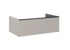 Alsó szekrény, AREZZO design MONTEREY 80 cm-es alsószekrény 1 fiókkal Matt Beige színben, szifonk