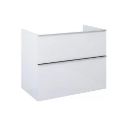   Alsó szekrény, AREZZO design MONTEREY 80 cm-es alsószekrény 2 fiókkal Mf. fehér színben, szifonki
