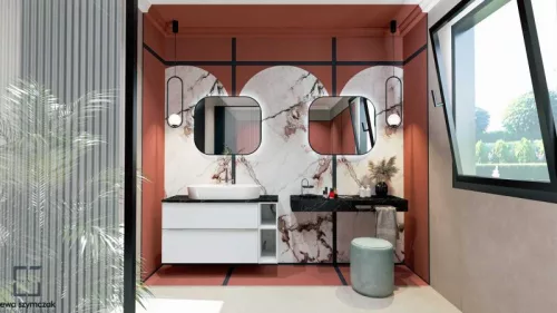 Alsó szekrény, AREZZO design MONTEREY 80 cm-es alsószekrény 2 fiókkal Mf. fehér színben, szifonki