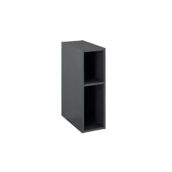   Alsó szekrény, AREZZO design MONTEREY Duo 20 cm-es nyitott elem Mf. antracit színben