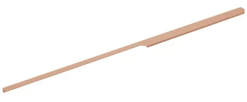 Bútor kiegészítő, AREZZO design MONTEREY fogantyú 100 cm-es, rozé arany