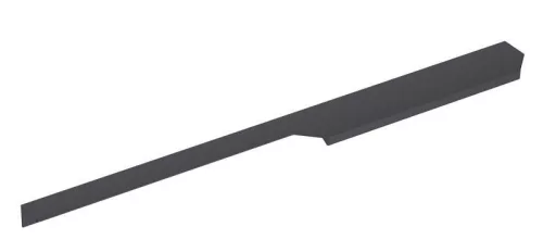 Bútor kiegészítő, AREZZO design MONTEREY fogantyú 40 cm-es, fekete