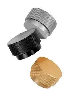 Bútor kiegészítő, AREZZO design MONTEREY gomb fogantyú Fekete