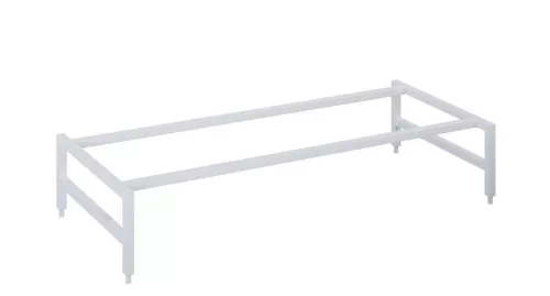 Bútor kiegészítő, AREZZO design MONTEREY tartó láb 100 cm, matt fehér