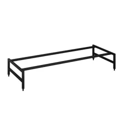   Bútor kiegészítő, AREZZO design MONTEREY tartó láb 120 cm, matt fekete