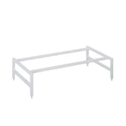   Bútor kiegészítő, AREZZO design MONTEREY tartó láb 80 cm, matt fehér