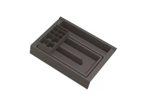 Fiókrendező, AREZZO design fiókrendező 350 mm, M méret, matt antracit