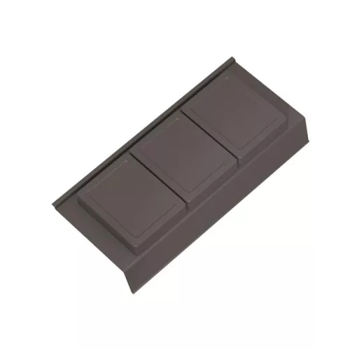 Fiókrendező, AREZZO design fiókrendező 350 mm, S méret, matt antracit