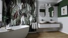 Mosdópult, AREZZO design 120x46 cm mosdópult, Természetes tölgy