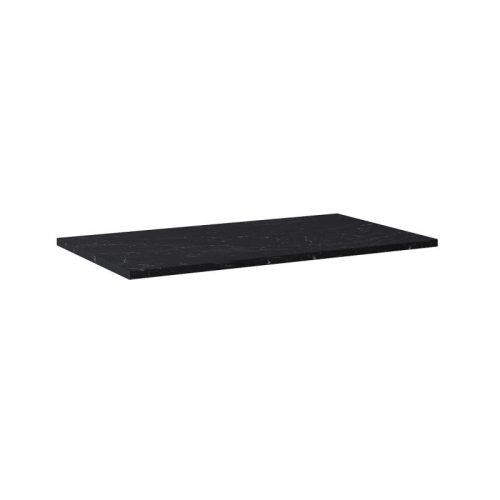 Mosdópult, AREZZO design MARQUINA márvány mosdópult (90/49,4) matt fekete,20 mm