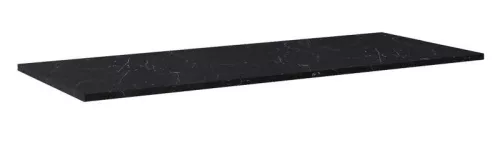 Mosdópult, AREZZO design MARQUINA márvány mosdópult 140 (70+70) 49,4 matt fekete,20 mm