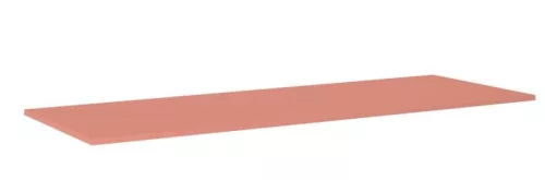 Márványpult, AREZZO design márványpult 140/46/1,5 terra pink