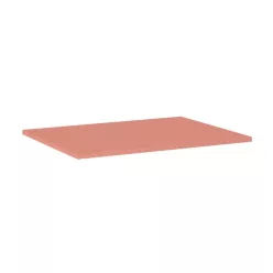   Márványpult, AREZZO design márványpult 60/46/1,5 terra pink