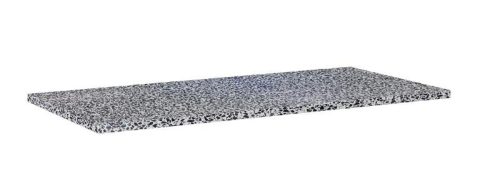Mosdópult, AREZZO design TERRAZZO márvány mosdópult 100/46/2 fekete matt