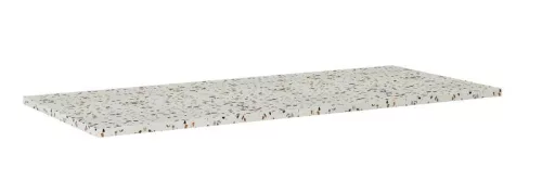 Mosdópult, AREZZO design TERRAZZO márvány mosdópult 120/49,4/2 mix matt