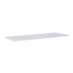   Mosdópult, AREZZO design TERRAZZO márvány mosdópult 140/46/2 fehér matt