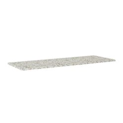   Mosdópult, AREZZO design TERRAZZO márvány mosdópult 140/46/2 mix matt