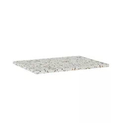   Mosdópult, AREZZO design TERRAZZO márvány mosdópult 60/46/2 mix matt