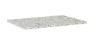 Mosdópult, AREZZO design TERRAZZO márvány mosdópult 70/49,4/2 mix matt