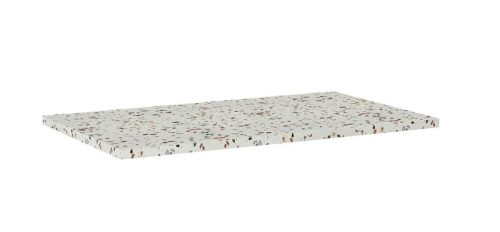 Mosdópult, AREZZO design TERRAZZO márvány mosdópult 80/46/2 mix matt