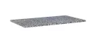 Mosdópult, AREZZO design TERRAZZO márvány mosdópult 90/49,4/2 fekete matt