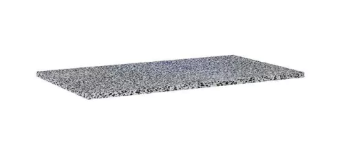 Mosdópult, AREZZO design TERRAZZO márvány mosdópult 90/49,4/2 fekete matt