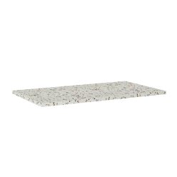   Mosdópult, AREZZO design TERRAZZO márvány mosdópult 90/49,4/2 mix matt