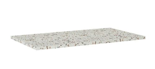 Mosdópult, AREZZO design TERRAZZO márvány mosdópult 90/49,4/2 mix matt