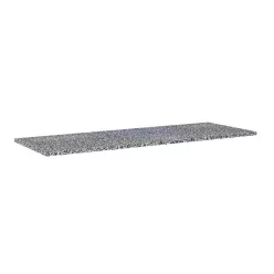   Mosdópult, AREZZO design TERRAZZO márvány mosdópult140/46/2 fekete matt