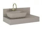 Fali panel, AREZZO design márvány fali panel 120/20/1,5 matt beige