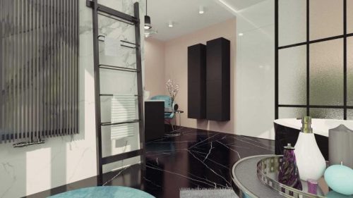 Álló szekrény, AREZZO design univerzális állószekrény bármely modellhez 40 cm-es, 2 ajtós, matt f