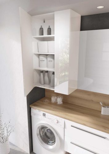 Felső szekrény, AREZZO design univerzális felsőszekrény bármely modellhez 60 cm-es, 1 ajtós (31,6