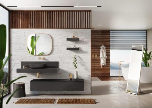 Polc, AREZZO design univerzális polc bármely modellhez 40 cm, mf antracit