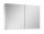 Felső szekrény, AREZZO design Tükrös szekrény MEDIUM 100,2 ajtó + TECHNOBOX