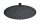 Kézizuhany, AREZZO design Slim Round 30 cm kerek esőztető matt fekete AR-3002MB