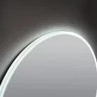 Tükör, AREZZO design LED okos tükör 100 cm-es kerek+állítható fényerő,páramentesítő funkció,óra,h