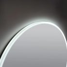 Tükör, AREZZO design LED okos tükör 80 cm-es kerek+állítható fényerő,páramentesítő funkció,óra,hő