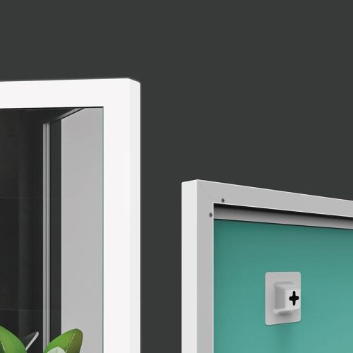 Tükör, AREZZO design LED okos tükör állítható fényerő páramentesítő funkció+óra+hőmérő