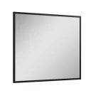 Tükör, AREZZO design Keretes tükör 90/80, fekete, 19 mm