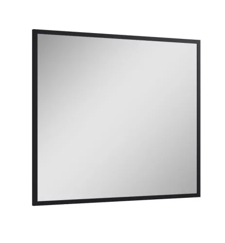 Tükör, AREZZO design Keretes tükör 90/80, fekete, 19 mm