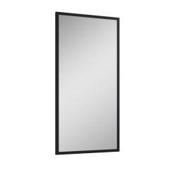   Tükör, AREZZO design keretes tükör hosszú 50/100, fekete 19mm