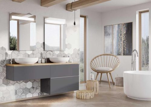 Tükör, AREZZO design LINA 80 LED tükör