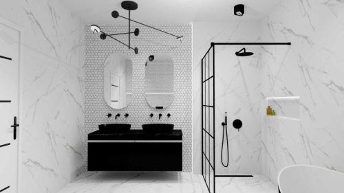 Tükör, AREZZO design Ovális tükör 50/100